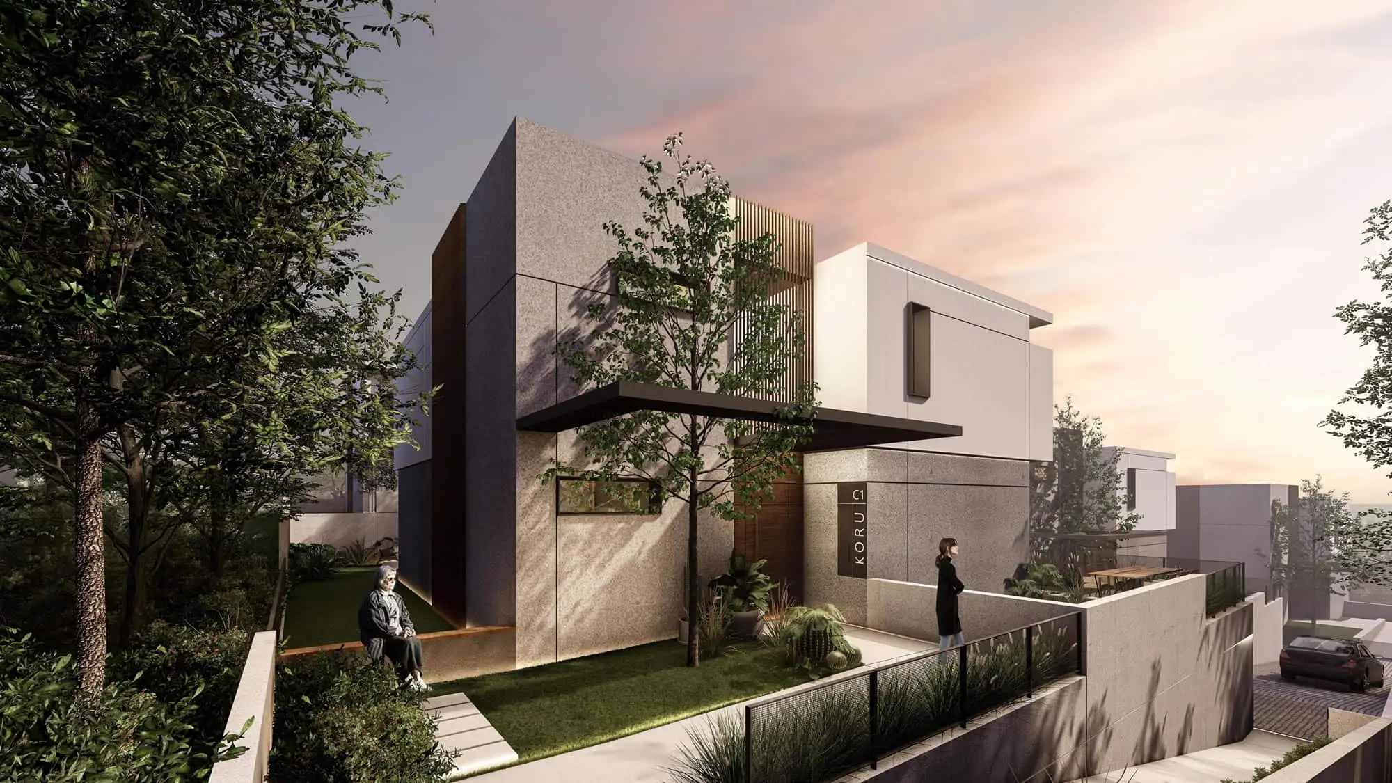 Dış Görünüm | KORU VİLLA | Yelkent Yapı