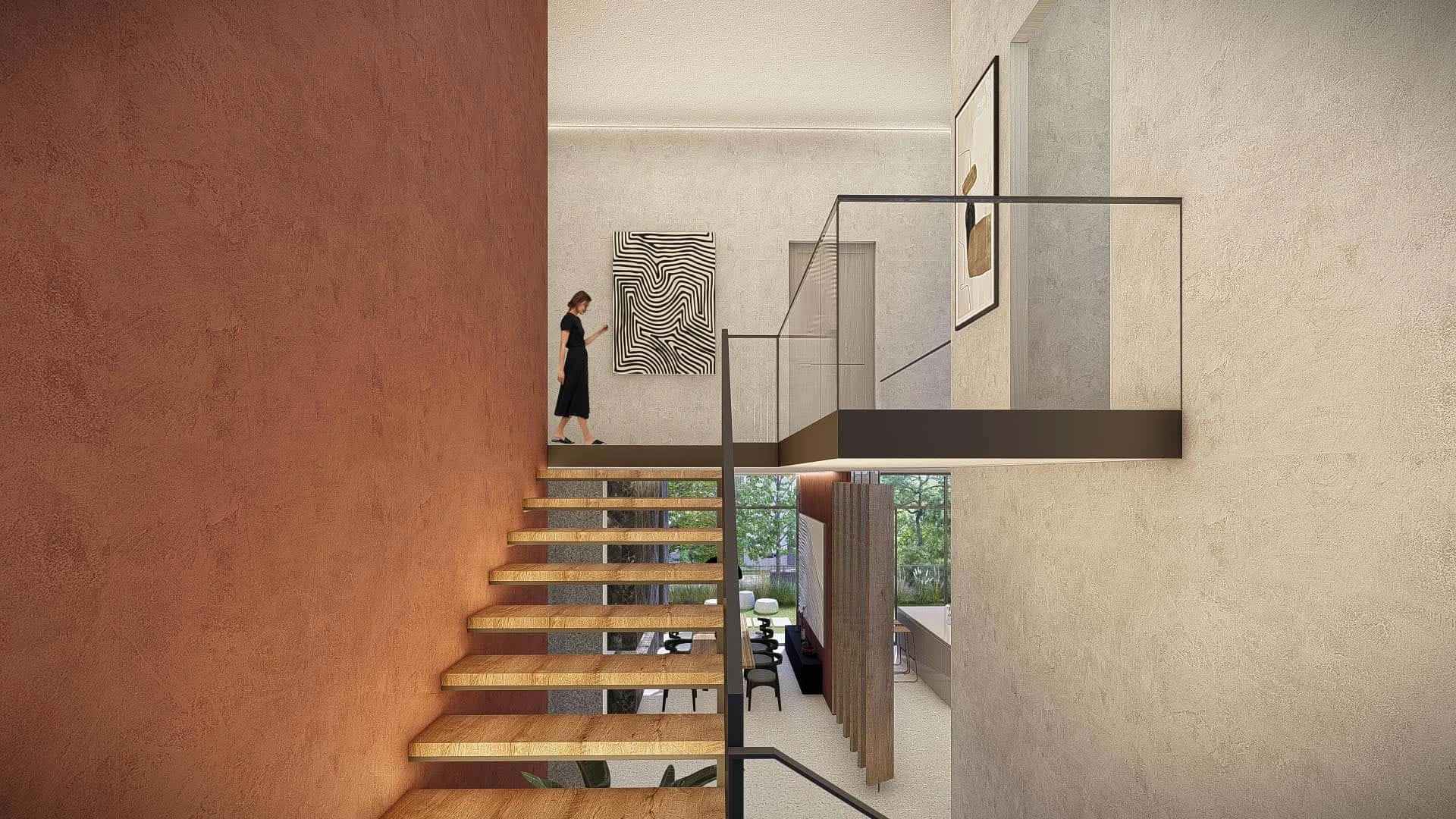 Merdivenler | KORU VİLLA | Yelkent Yapı