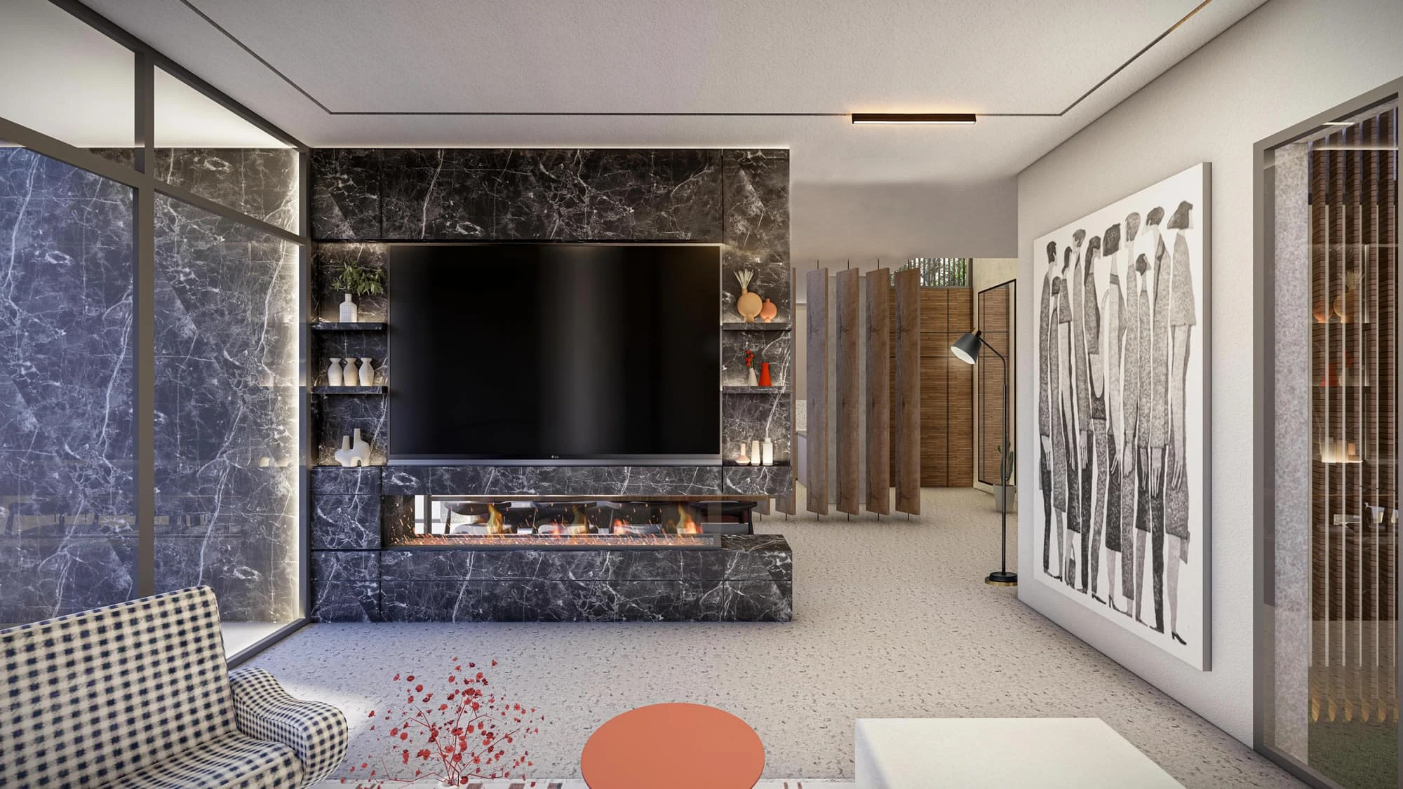 Salon | KORU VİLLA | Yelkent Yapı