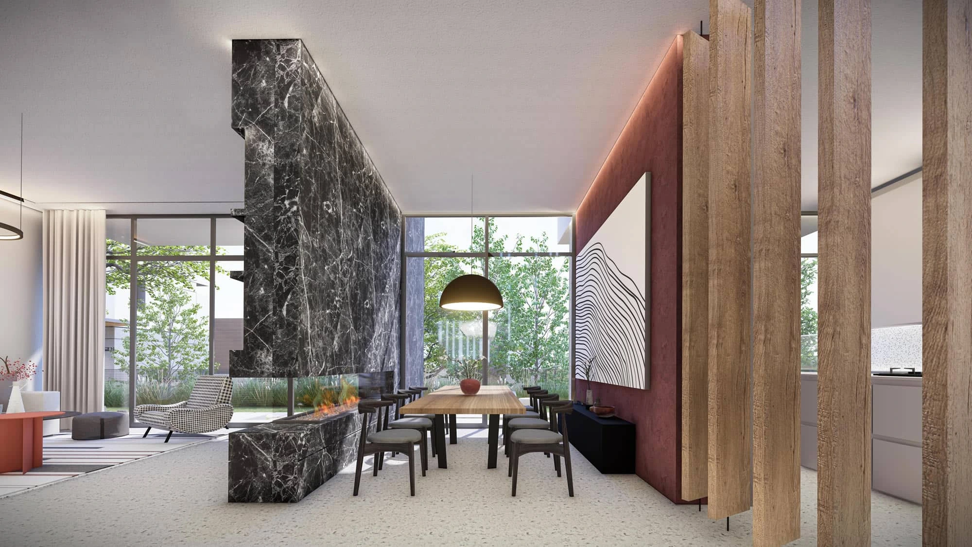 Salon | KORU VİLLA | Yelkent Yapı