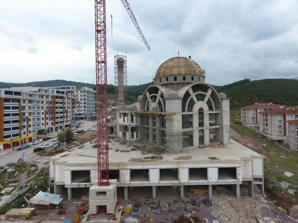 Şantiyeden Görüntüler | Hoca Ahmet Yesevi Camii | Yelkent Yapı