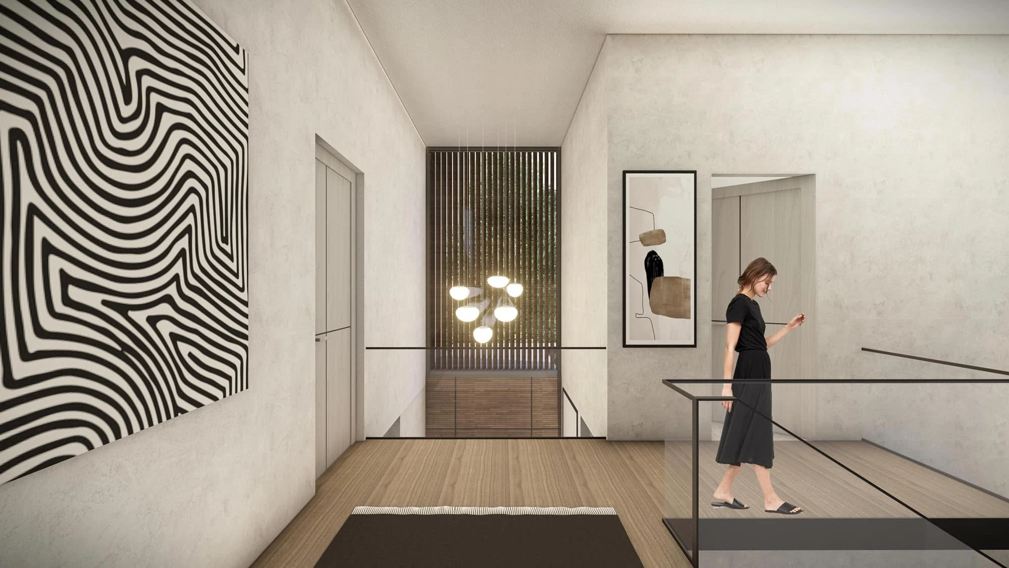 Üst Kat Antre | KORU VİLLA | Yelkent Yapı