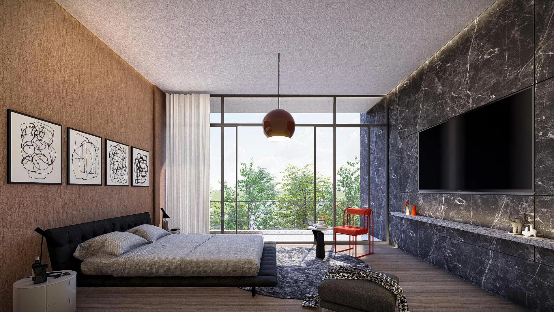 Yatak Odası | KORU VİLLA | Yelkent Yapı